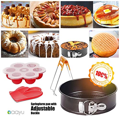 Pressure Cooker Accessories - Fits 6 QT, 8 quart Instant Pot and other Pressure Cookers (Multi Cookers) and 6.5 qt and 8qt Ninja Foodi (Medium)