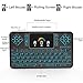 Mini Wireless Keyboard and Touchpad Mouse Combo with Colorful Backlit, Tripsky Q9 Colorful Backlit, 2.4Ghz Handle Remote for Android TV Box, PC, HTPC, IPTV, Raspberry Pi, Xbox 360, PS3, PS4 …