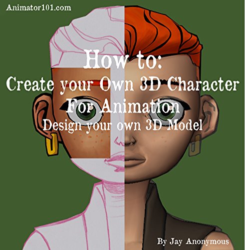 HOW TO: Create your own 3D Character for Animation: 2D design for 3D Animation, from ANIMATOR101.com