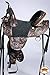 HILASON 13″ 14″ 15″ 16″ 17″ 18″ Classic Series TREELESS Western Trail Barrel Racing American Leather Saddle TAN/Black/Brown/Mahoganythumb 3