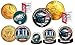 Super Bowl LII 52 NFL Champions PHILADELPHIA EAGLES 3-Coin Set * Philly Themed *
