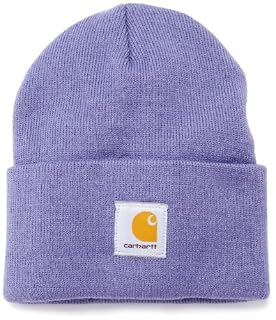 Acrylic Rib Knit Watch Hat, Blue Dusk 
