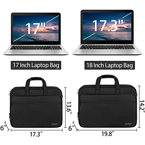 18 Inch Laptop Bag, Extra Large Briefcase for Men Women, Expandable