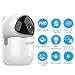 Wireless IP Camera - Senzi Security Camera 1080P Baby Monitor Pet Smart Auto Tracking Night Vision Motion Sound Detection 2.4GHz WiFi Pan Tilt Zoom Surveillance Camera Two-Way Audio Cloud Service