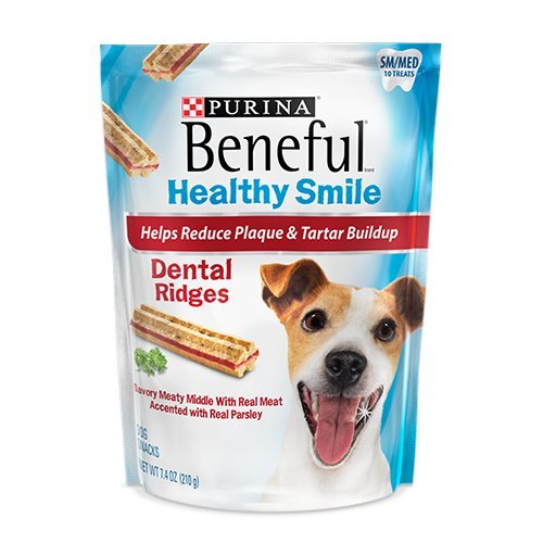 Beneful Healthy Smile Dental Dog Snacks Ridges For Small Medium