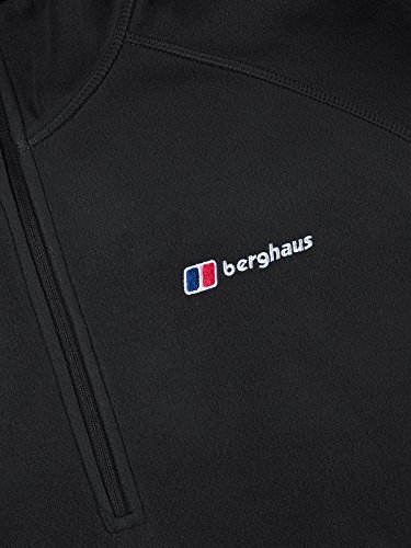 berghaus mens arnside full zip fleece jacket black