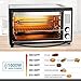 Baulia TO809 Digital Countertop Toaster Oven, 12 Inch Pizza 33 Liter Compact Convection Oven | Stainless Steel Even Heat Technology | 9 Pre-programmed One-Touch Functions, 6-Slice, 1600W
