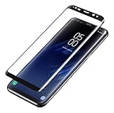 Curmax rgy-fshfgh Galaxy S8 Screen Protector[2-Pack] [3D Curved Edge] 100% Full Screen Coverage[Case Friendly] Ultra HD [Anti-Fingerprint] [Anti-scratch] with Updated Design Soft PET Material for Galaxy S8 Phone Film