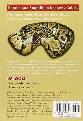 Ball Pythons (Reptile and Amphibian Keeper's Guide)