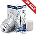 High Output Shower Filter - Shower Head Filter - Chlorine Filter - Hard Water Filter - Water Softener - Showerhead Filter - 2 Replaceable Filter Cartridges - Water Filter For Shower Head