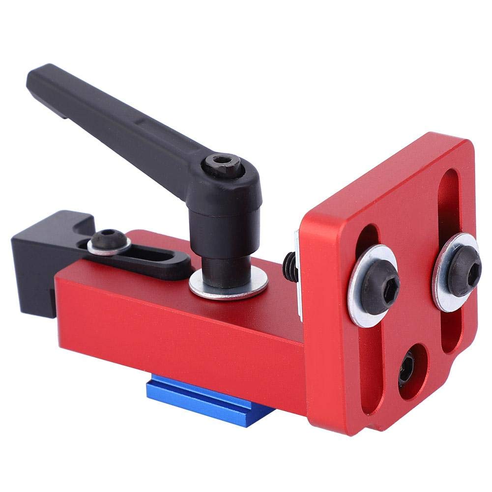 45 Type Miter Track Stop Chute Locator Aluminium Alloy Backing Connector Woodworking Guide Rail T-Slot T-Track Woodworking DIY Tool - Image 3