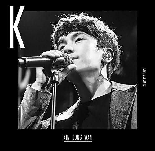KIM DONG WAN Shinhwa - K (1st Live Album) CD+DVD+150p Photobook+Folded Poster