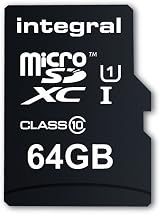 Integral 64GB MicroSDXC Card Class 10 U1 90MB/s UltimaPro with Adapter view 3