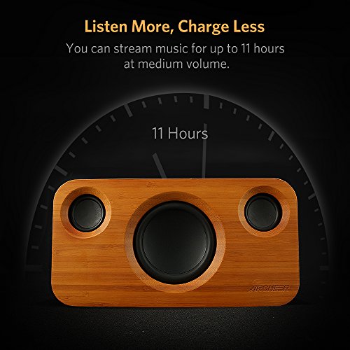 ARCHEER-25W-Bluetooth-Speaker-A320-with-Super-Bass-Loud-Bamboo-Wood-Home-Audio-Wireless-Speakers-with-Subwoofer