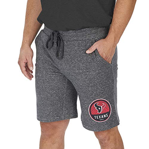 Officially Licensed Zubaz Men's NFL Sweat Short, Houston Texans, Size X-Large