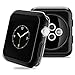 hoco. Case for Apple Watch iWatch TPU Plated Plating Protective Bumper Cover Ultra-Thin Scratch-Resistant Flexible Slim Lightweight Cover for Series 2 (42MM-Black)