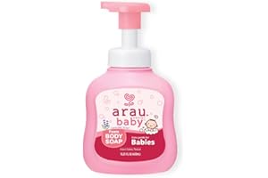 Arau Baby Foam Body Soap Lavender Scent, Natural Plant Based Baby Wash, No Artificial Fragrance or Additives, Gentle for Baby’s Sensitive Skin, Nourishing and Easy Rinse (15.21 Fl Oz)