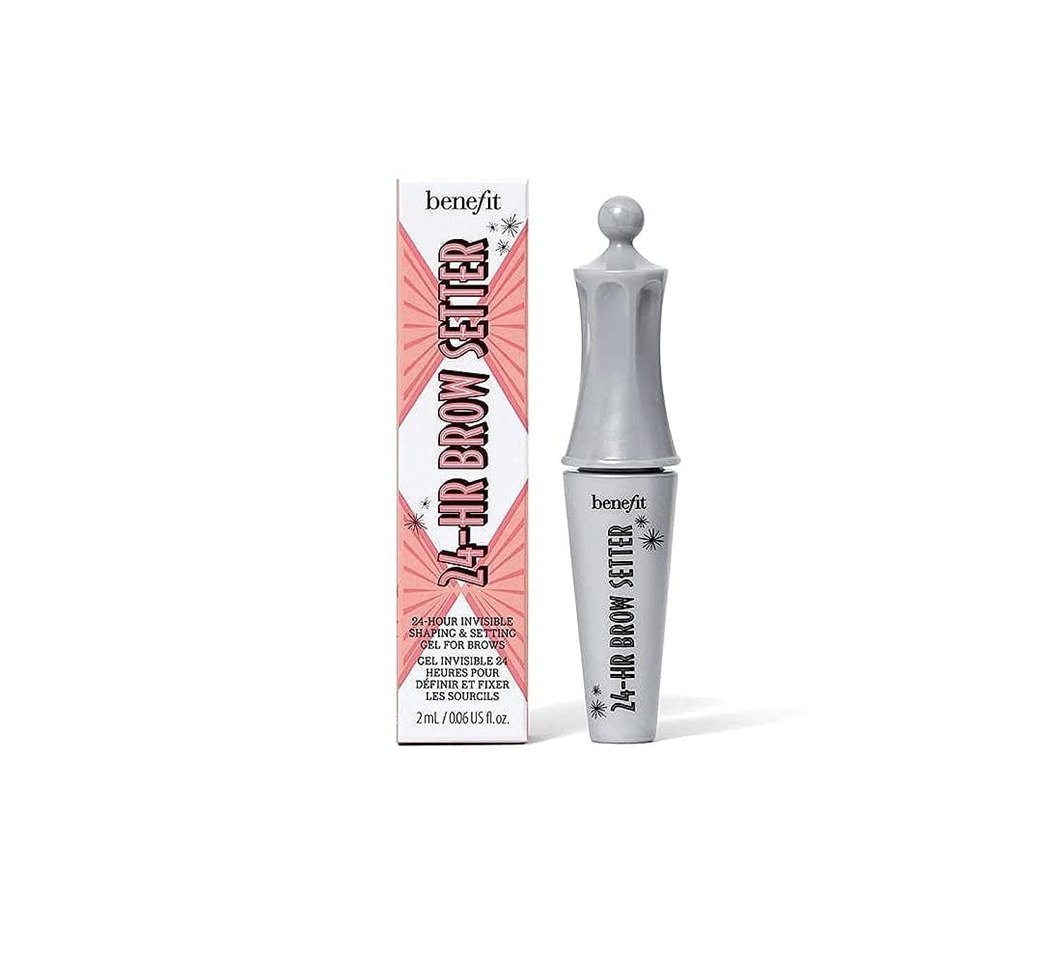 Benefit 24-Hour Brow Setter Clear Brow Gel TRAVEL-SIZE 2ml.