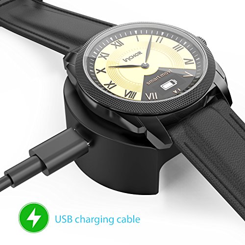 INCHOR Hybrid Smart Watch Stainless Steel with Leather Strap, Heart Rates,Sleep, Blood Pressure Monitor,Calorie Distance Counter Pedometer,Event Vibrates Reminder Fitness Tracker Smartwatch - Thumbnail 7