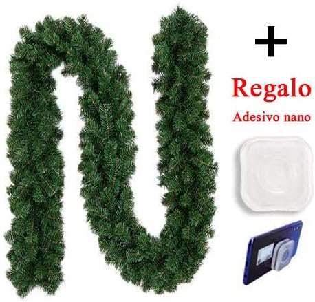 Albero Di Natale Da Esterno Amazon.Ghirlanda Di Natale Per Casa E Giardino Decorazione Per Interni Ed Esterni Ornamento Verde Verde Amazon It Fai Da Te