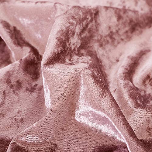 BOURINA Throw Blanket Shiny Decorative Ice Crushed Velvet Throw for