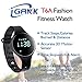 iGANK Fitness Tracker Watch, T6A Non-Bluetooth Smart Bracelet Walking Pedometer Watch Step Counter/Calorie Burned/Distance/Alarm/Stopwatch for Kids Men Women (Black)