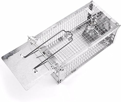 Corner Biz Garden - Delicate and Useful Single Door Rat Cage Mice Rodent Repeller Catch Bait Hamster Mouse Trap Cage