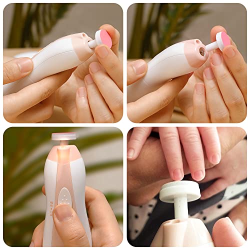 haakaa Electric Nail Trimmer Replacement Pads Assorted 12pcs