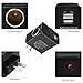 Vaiseke AC to DC Power Socket Adapter Converter 110~220V Mains to 12V Car Cigarette Lighter Socket Power Adapter Charger Household Cigarette Lighter, Dual USB Interface