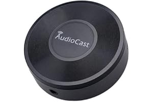 Hbaebdoo Audiocast DLNA Airplay WiFi Music Audio Streamer Receiver Audio Music Speaker for Multi Room Streams