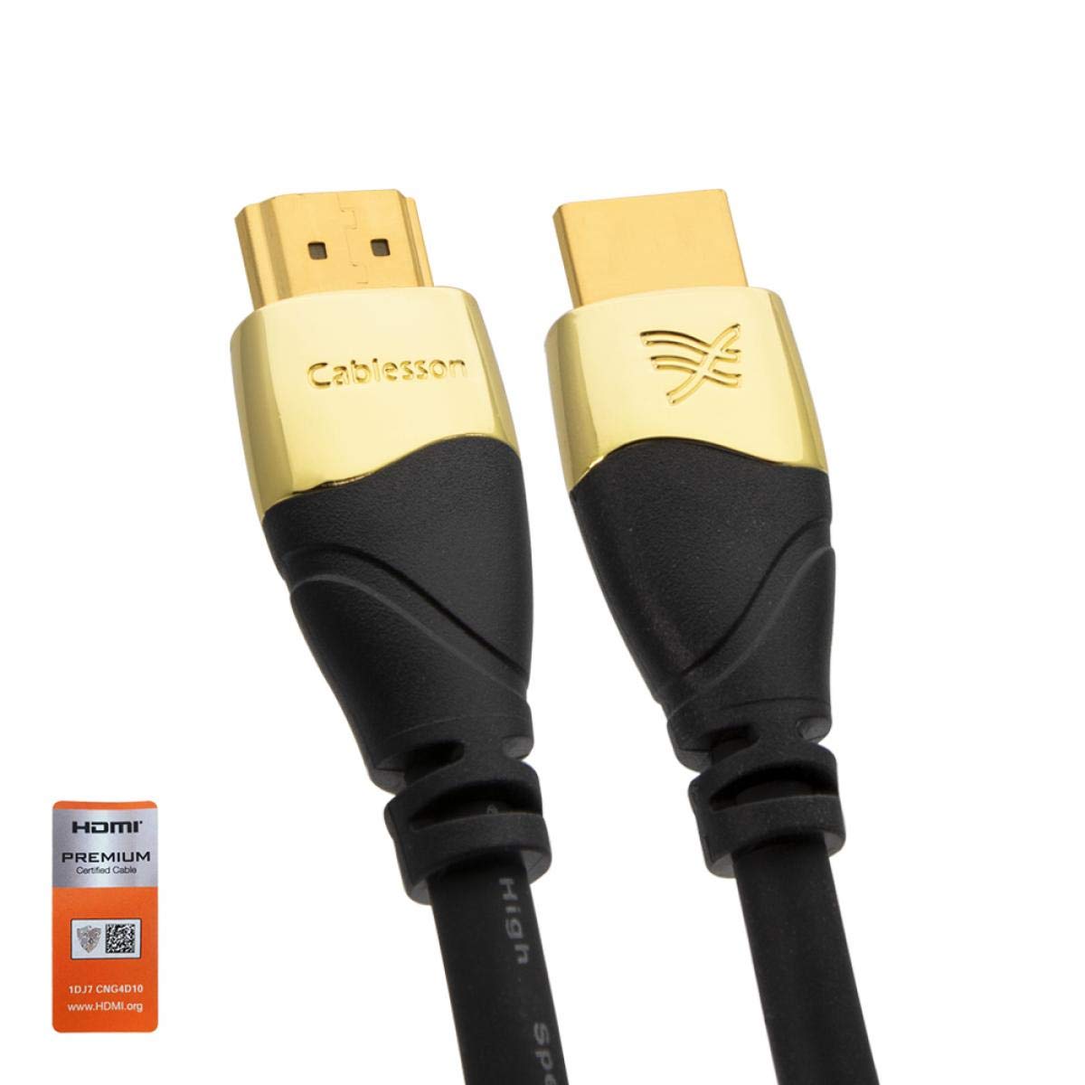 Ivuna Advanced HDMI 2.0-4k Support - Backwards Compatible - Stress-Relief Cable Structure for longer use - 1m