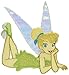 Wright Products Disney Tinker Bell Iron On Applique-Tinker Bell 2-1/2