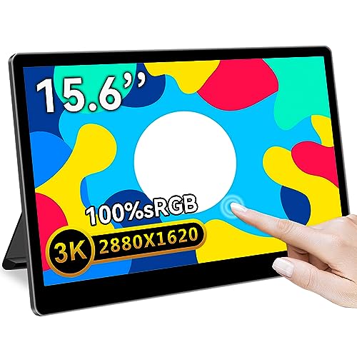 Magedok 15.6 Inch 3K Portable Touchscreen Monitor