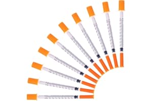 ATSUHUT Disposable Sterile 1cc/ml 30g Syringe Tool, Each Individually Wrapped-Pack of 20