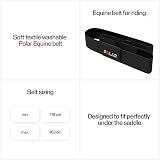 Polar Equine Heart Rate Sensor Elastic Strap Black One Size Trotters view 4