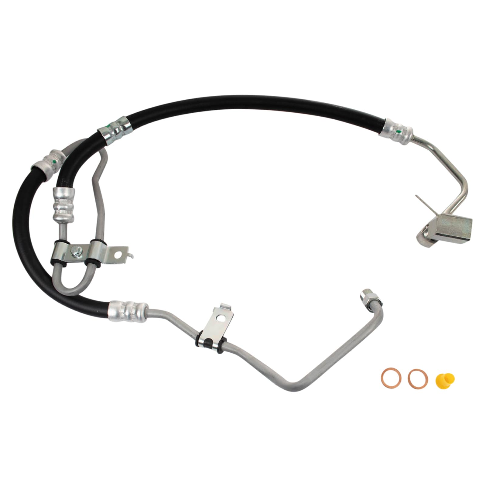 TRQ Power Steering Pressure Line Hose Assembly