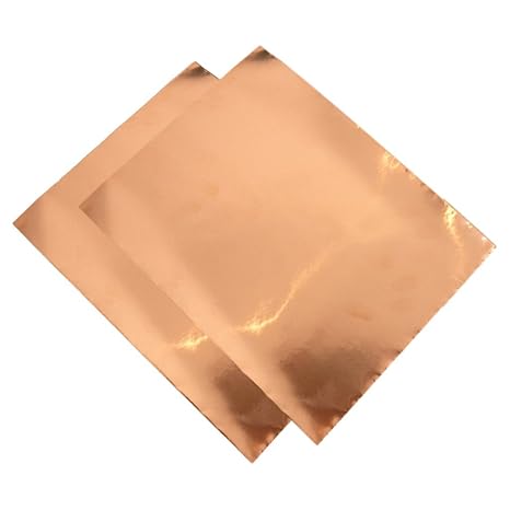 MagiDeal 2er-Set Mehrzweck Selbstklebende Kupferfolie/Kupferblech für Gitarre, Computer, LCD-Display, etc,30 × 20cm