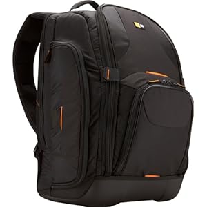 Case Logic SLRC-206 SLR Camera and 15.4-Inch Laptop Backpack (Black)