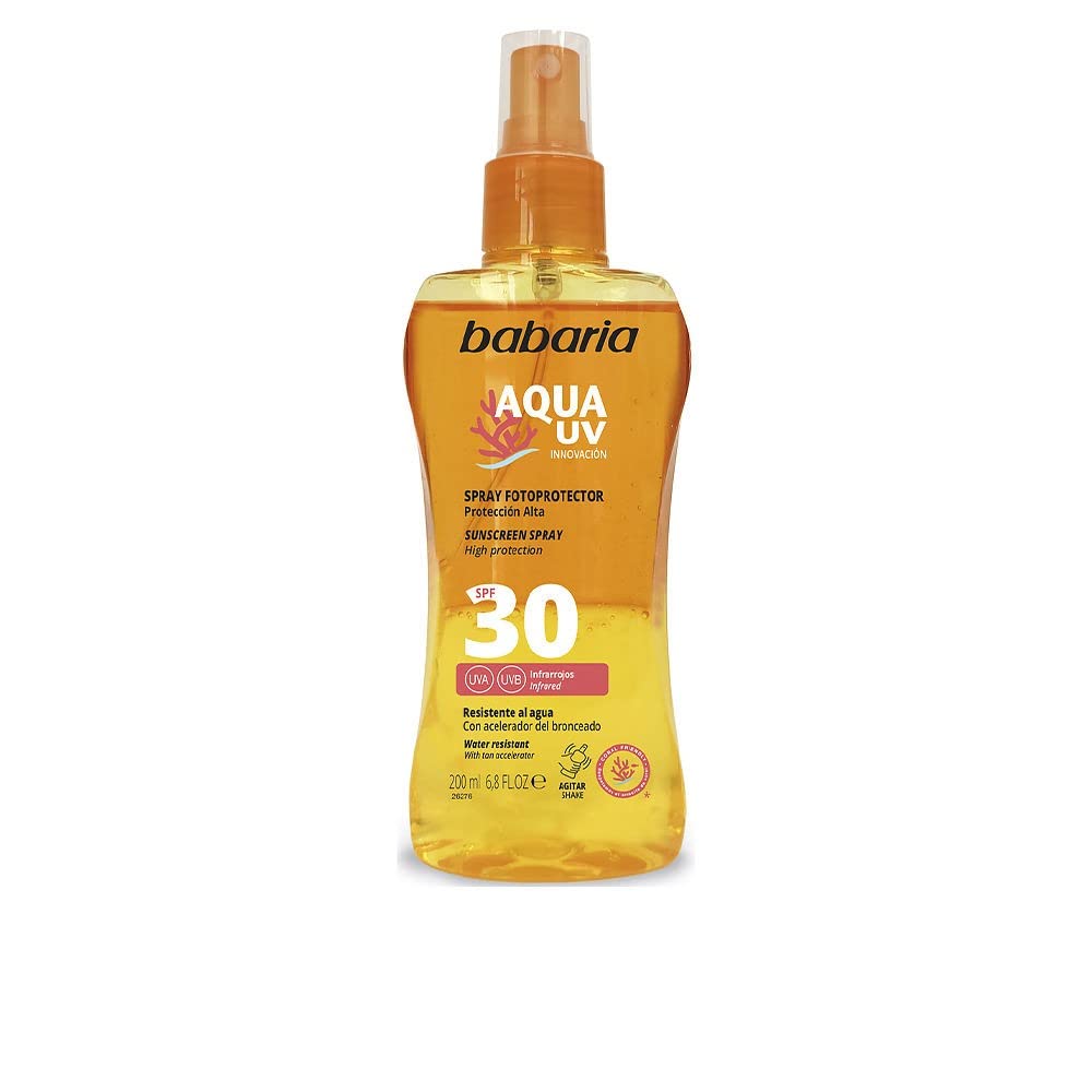 Babaria Aloe Vera and Carrot Oil Bi Phase Sunscreen SPF30 200ml