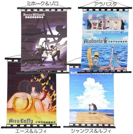 Amazon ワンピース 壁掛け メモリアルタペストリー ゾロ ミホーク アニメ 萌えグッズ 通販