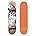 Orange Grip Tape / Multi-Color Wheels