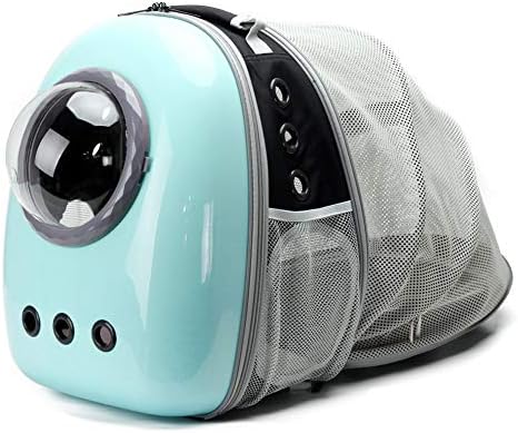 Expandable Cat Carrier Backpack for Cats, Space Capsule Bubble Pet Travel Carrier for Small Dog, Pet Hiking Traveling Backpack