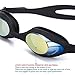 MAIMAI Swimming Goggles, Triathlon Swim Goggles, Anti-Fog Anti-UV，Sealed Waterproof Goggles Protection Equipment + Nose Clip + Earplugs