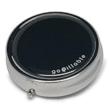 gopillable Black Pill Box for Pocket or Purse