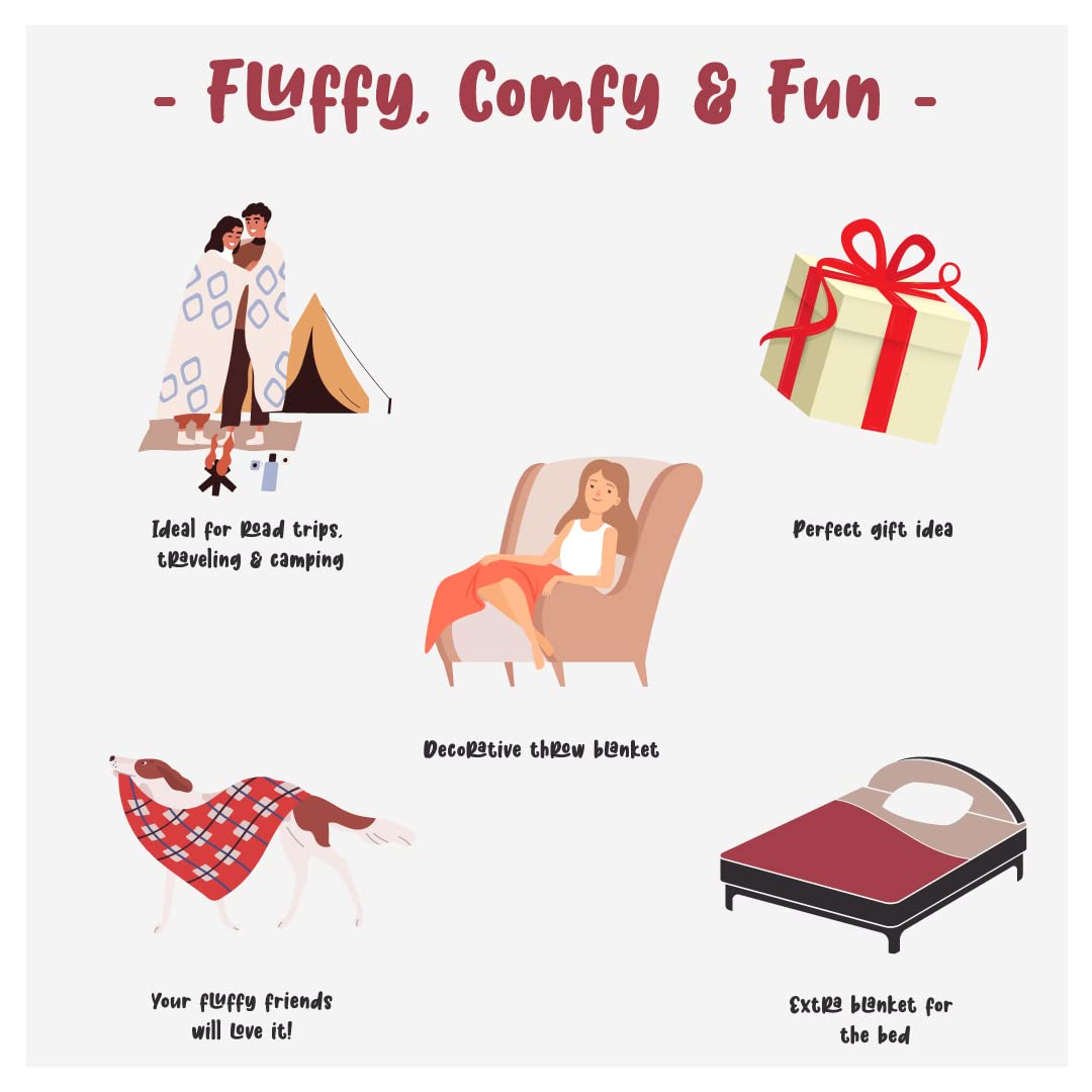 Ambesonne Golf Soft Flannel Fleece Throw