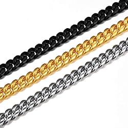 Rappers Chain for Men 24 Inch 18K Gold Filled Heavy
