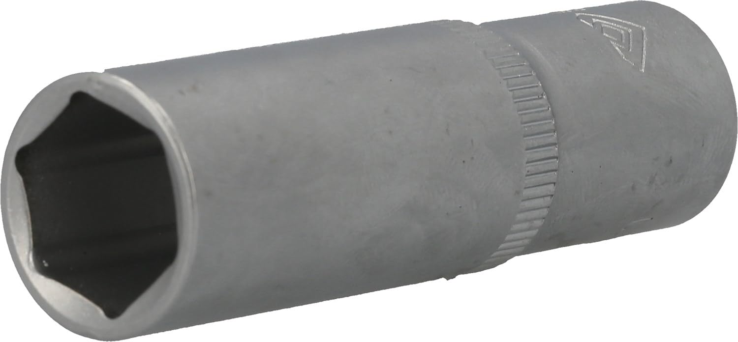 BRILLIANT TOOLS BT022827 1/2 Inch Socket Spanner Insert, Long, 77 mm, 17 mm [Powered by KS Tools]