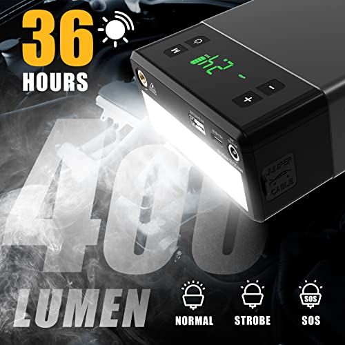 VTOMAN X1 Jump Starter With Air Compressor, 2500A Portable Battery