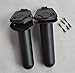 RIYIN 2 pcs Plastic Flush Mount Fishing Boat Rod Holder and Cap Cover Kayak