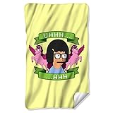 Bob's Burgers Tina UhhhFleece Throw